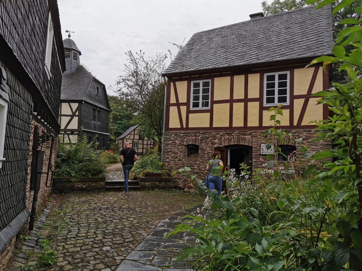 Mooi Ruim Appartement In Antieke Stadsboerderij Schönecken Dış mekan fotoğraf